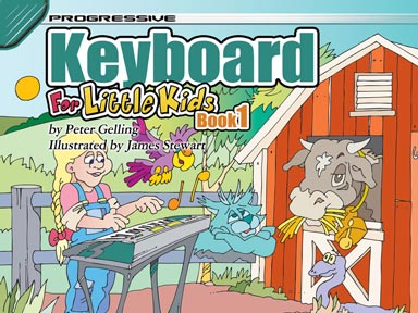 Progressive Keyboard for Little Kids - Book 1