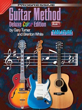 Progressive Guitar Method - Book 1 - Tablature - Deluxe Color Edition