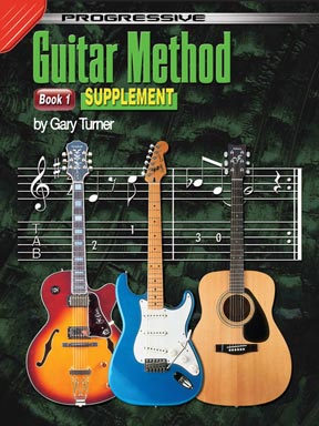 Progressive Guitar Method - Book 1 - Supplementary Songbook - Tablature